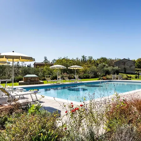 Villa Gorgeous Peccioli, With Private Pool, Ac, Wifi